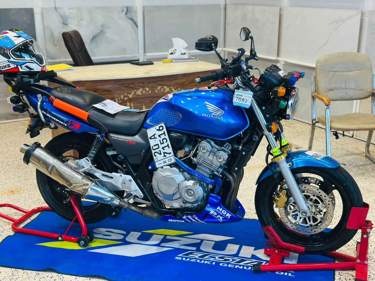 سلام عليكم اخوتي سيبي فور نوزل 400 cc دراجه موديل 2009 اصل
مرقم ديالى نكليزي بسمي هزه كامله تحويل مباشر 🚦

دراجه جديده بطك كارتون مكفوله كفاله عامه 🫡

مال جناي  مفوله غراض شرط منزله ومرقمه ع ايدي

سلايدرات يدات اصليه سيبايه اشاير درع مكينه مفوله 

سعره 43 ورقه وبيها مجال بسيط 

مكاني ديالى بعقوبه هـ *********** 

رجاء رجاء اخوان الميعرف اسعارهن لايتعبني 💖🫡
