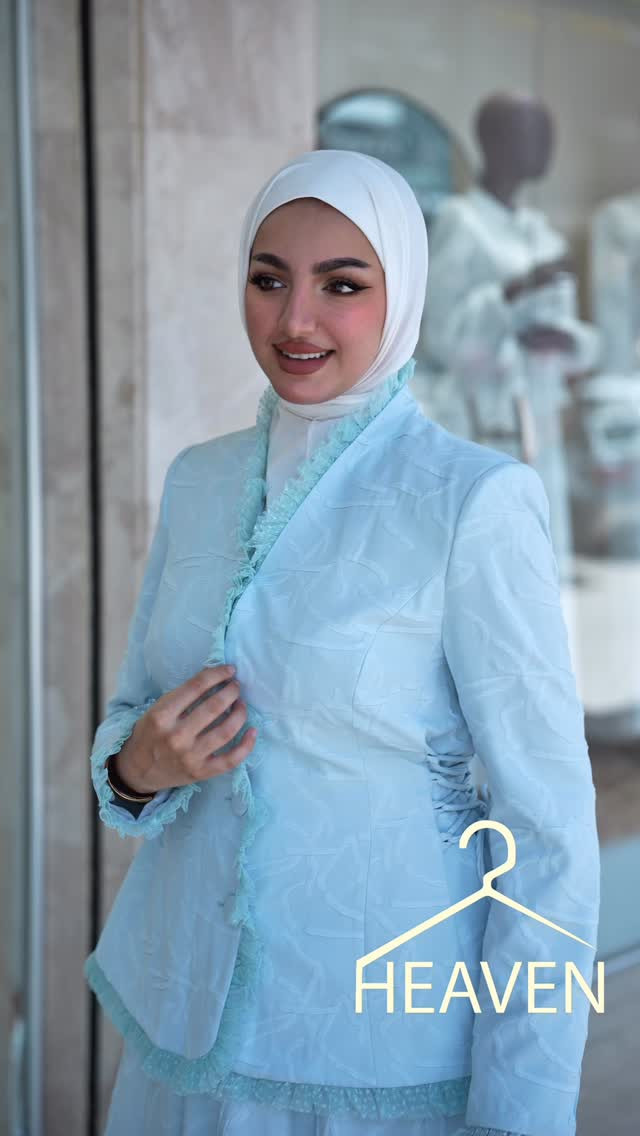 Heaven Boutique اناقتك عنواننا💫

طقم أنيق تنورة مع سترة ✨
بخامة راقية ولمسة فخامة تخلي إطلالتك غير 🤍

الألوان المتوفرة:
أسود ماروني وردي فستقي بيجي سمائي

القياسات:
38 - 40 - 42 - 44 - 46 

الحجاب متوفر بعدة ألوان💕

طول السترة:70سم 

طول التنورة :110

للطلب راسلونا دايركت💌
او الاتصال عبر الواتس اب ***********📞

عنوان البوتيك :
زيونة - شارع الربيعي
مجمع الانيوم مقابل كوزمتك هدى يوسف
