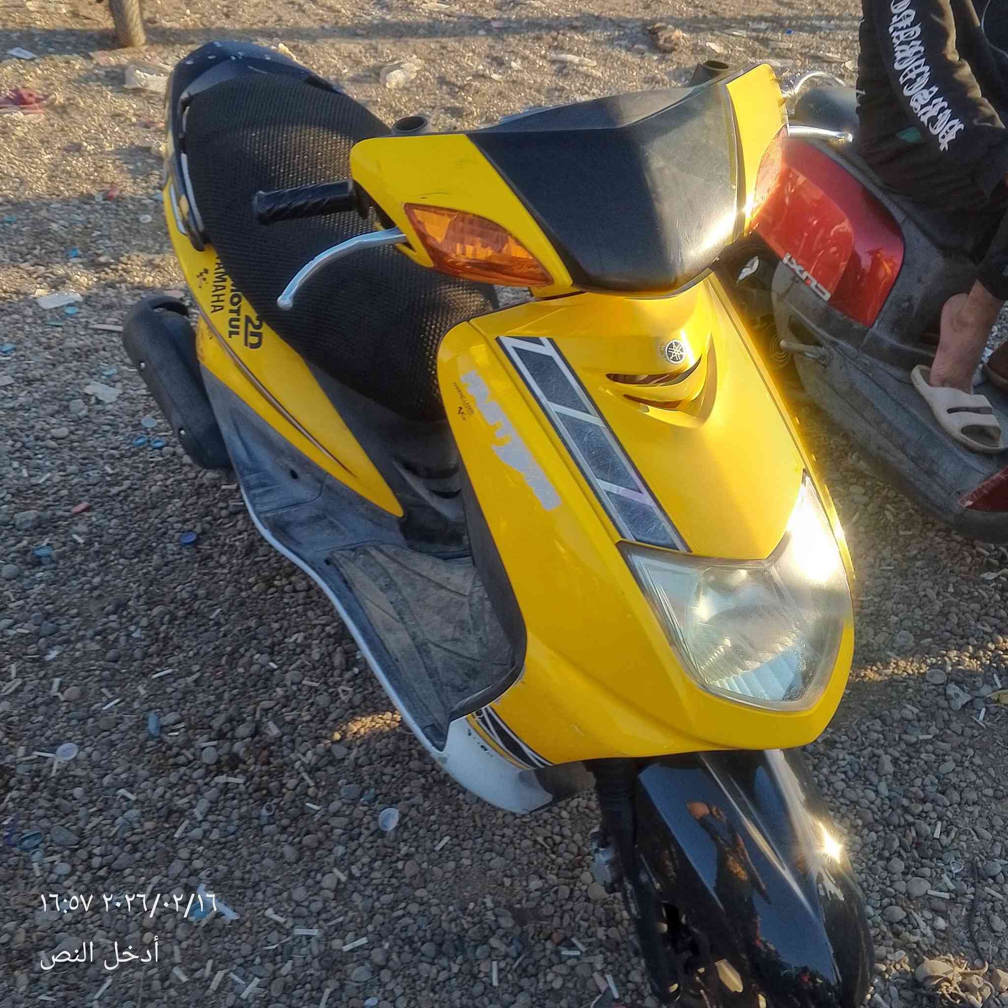 السلام عليكم من رخصت الادمن دراجة سكنز نثيه ياباني للبيع 110 خمسينيه دراجه كفاله عامه  كابريته مو نوزل كهربائيات كله شغاله ستان كهربائي دراجه رمبه مناقصه اي شيء خير من الله ماتوكفك ابد سعر 750 الف وبيه مجال بسيط حك الجيه مكاني بغداد الشعله *********** للاستفسار
