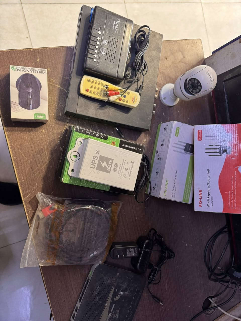 قطع فحم ابيع غراض كاميرات ومحولة ومقوي نت


**إذا كنت صاحب هذا الإعلان وتريد حذفه لأي سبب، رجاءا أرسل رسالة إلى الدعم الفني**