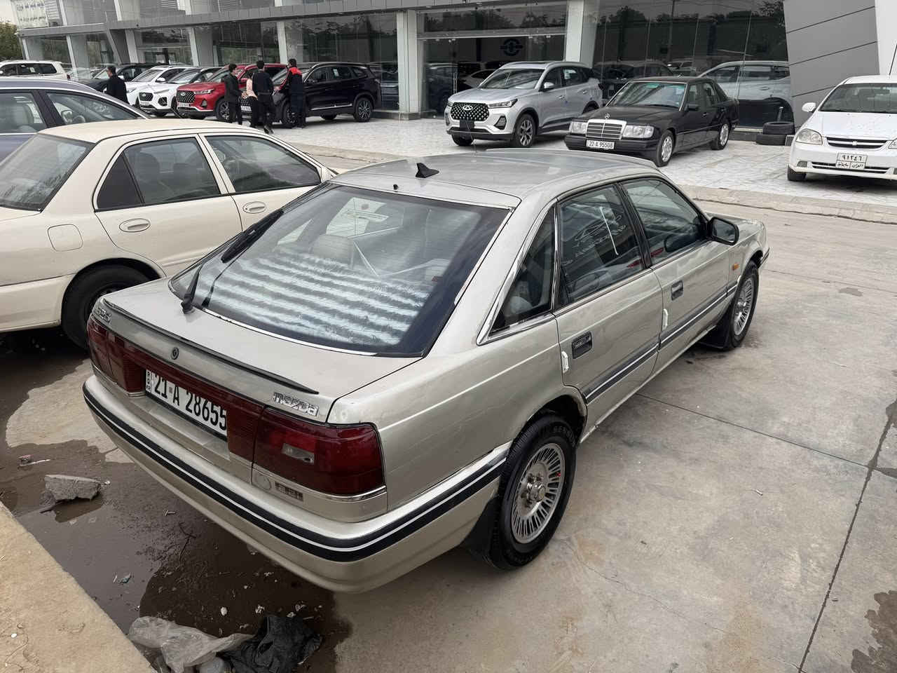 مازدا 1988 توماتيك تبريد ثلج 🥶
رقم سليمانية رقم سنويه كله جديد لحد 2031
تخم تاير جديد صدر امامي خلفي جديد 
محرك 12 بخ محرك و گير كلش جديد 
بدون ضربه بدون خياس لوك ✅
عنوان كلار قضاء سليمانية 
السعر 46 وبيها مجال للطيبين 💵💸
الهاتف ***********
