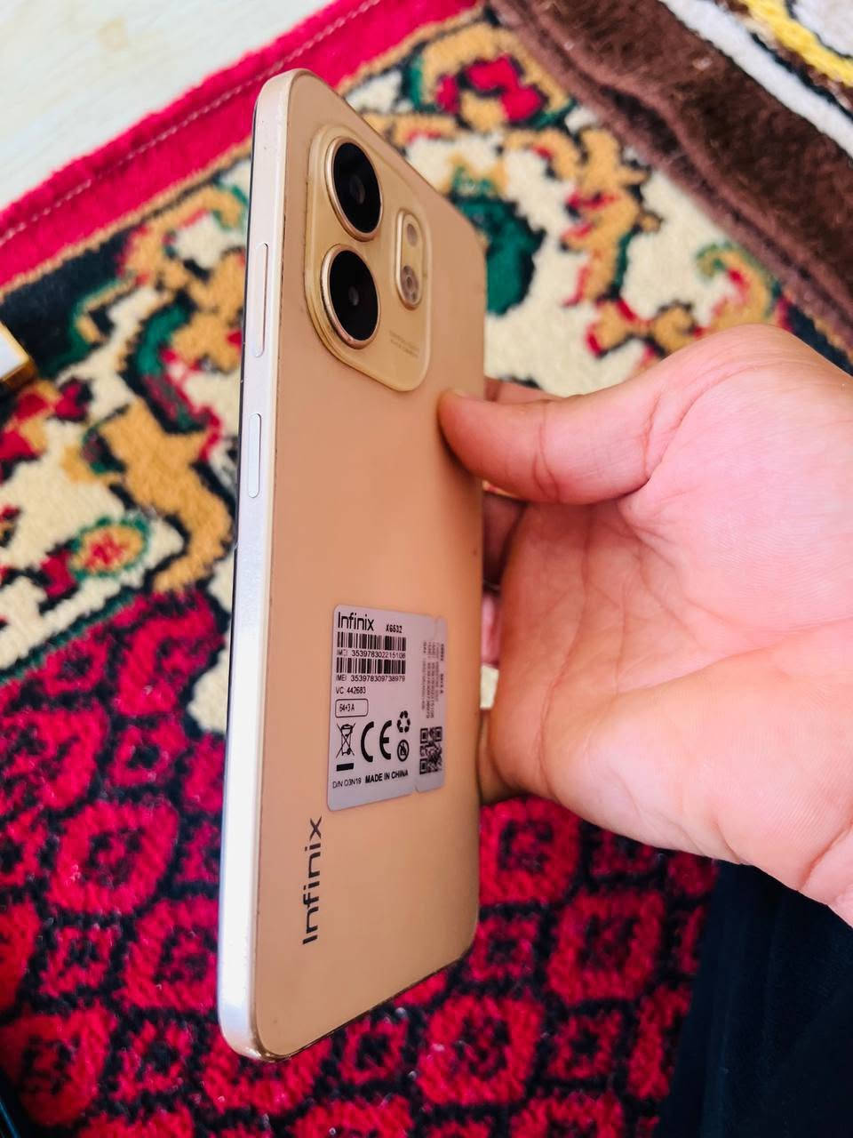 Infinix SMART 9
جهاز 
للبيع السعر 125 وبي مجال العنوان كربلاء سوك العابد 
‏‪***********‬‏
