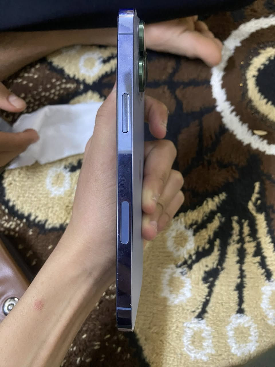 مبايل ايفون 13برو ماكس شرط ما مفتوح ذاكره 256 تك سيم بطاريه 92شرط ما مبدله السعر 600وبي مجال بسيط الرقم الهاتف ***********
