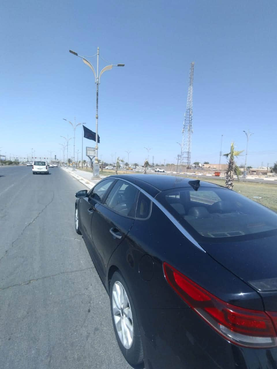 موديل 18 صور الحادث. بالمنشور موجوده بكربلاء 105 وبيها مجال
***********
