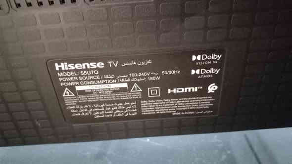 السلام عليكم شاشه هايسنس U7Q 2025 الي هيه أحدث موديل ب U7 وأفضل موديل شاشه mini led الغني عن التعريف شاشه فول من جميع النواحي استعمال شهر تقريبا الشاشه نضيفه جدا باقي المواصفات تكدرون تشوفون على كوكل محتاج فلوس واريد ابيعه الله شاهد رايده ب 850 الف مكاني بغداد الأمين الثانية رقمي ***********
