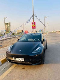 تسلا موديل :Y  2024   ماشيه   18 الف   سياره داخله كلين   حادثه: هنا ب...