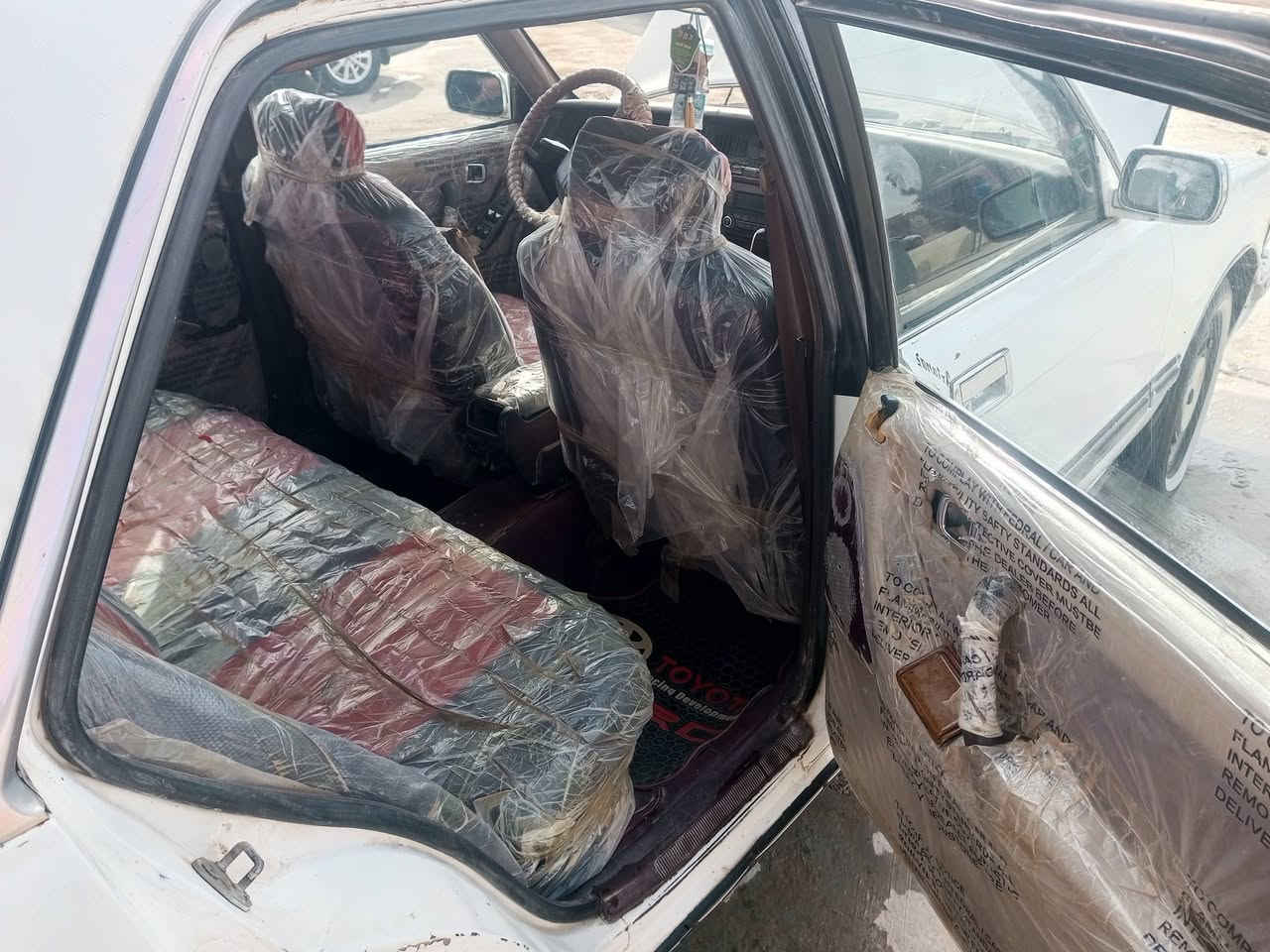 السلام عليكم ورحمه الله سياره سيدان بلادي موديل 87سياره جاهزه كير ومحرك صدر تبريد كلو شرط العنوان قريت شكرآ السعر 55وبيه مجال رقم الهاتف ***********ملاحضه السياره رقم بغداد دولي مشروع وطني بسمنه
