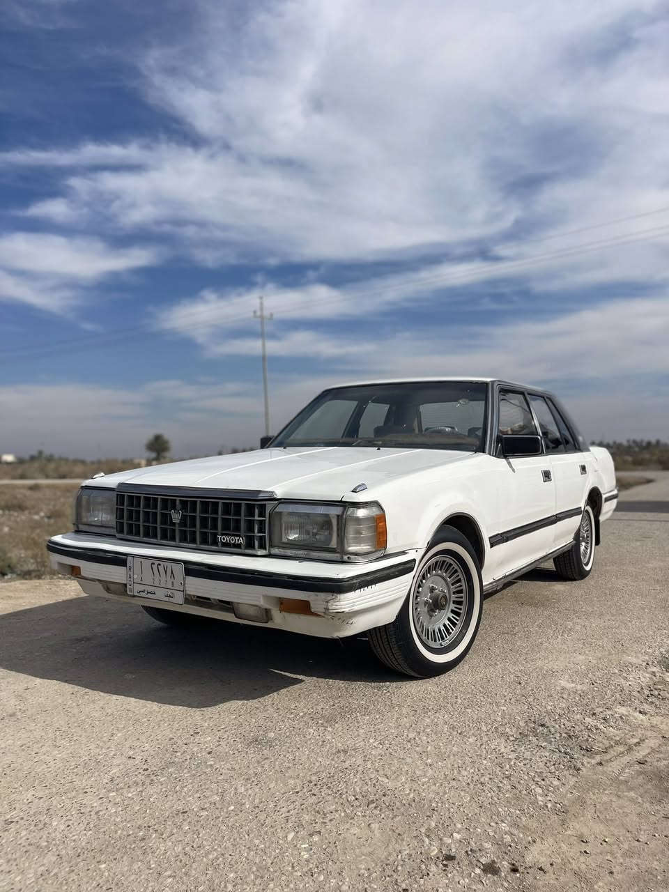 للبيع او المراوس كراون سوبر موديل ١٩٨٥ رقم نجف الماني مكينة وكير بلاد بيها خيط تبخير واللوحة الخلفيه ضايعه كامله معاملتها بس تحول تستلم ارقام انكليزية جدد مكفوله كص ونقل جثه وكافه الاصوليات تخم تاير جديد كهربائيات كلها شغاله حداده ٨٥ % اهوان هاي التفاصيل كلها والسعر٤٥ وبيها مجال بسيط للشرايه ***********
