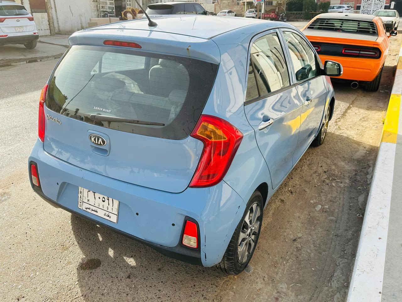 بيكانتو 2016 خليجي
مواصفات 
عاديه فقط بصمه
لون مميز بلوو
صبغ بابين فقط
سعر 96 ورقه بيها مجال بسيط لشراي عنوان شارع فلسطين
استفسار 
***********
