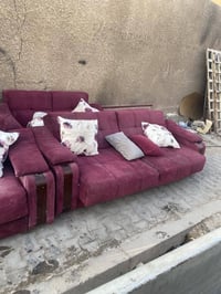 تخم تركي يصير سرير 10 مقاعد جدا نظيف لا كسر ولاشك ابد بس يرادله غسله ي...