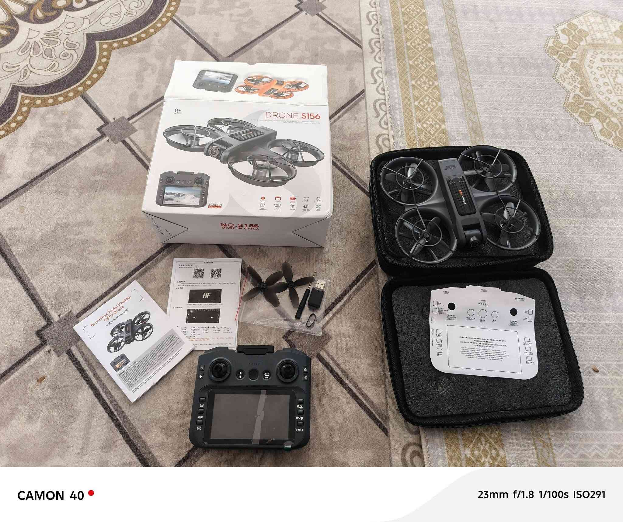 سلام عليكم درون للبيع S156 جديد دبل بطاريه درون شبيه djI رزانه فول الارتفاع 300م المدى 800م


**إذا كنت صاحب هذا الإعلان وتريد حذفه لأي سبب، رجاءا أرسل رسالة إلى الدعم الفني**