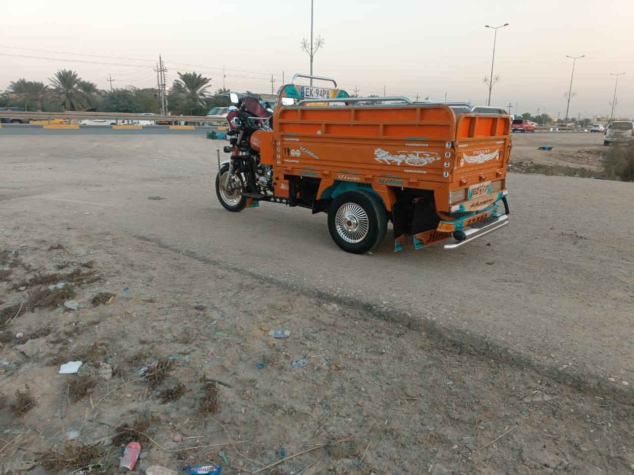 . ستوته. دراجة ثلاثية العجلة – موديل 2021
نظيفة جدًا، استعمال خفيف، ما بيها أي عيب.
مناسبة للشغل أو الاستخدام اليومي.
💰 سعر خاص
📍 المكان: كرمة علي
للاستفسار مراسلة/اتصال 
***********
