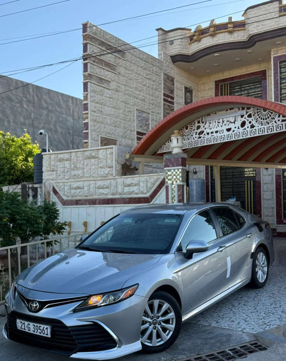 السلام عليكم بسعر مناسب 178وبيها مجال بسيط بيع نقد بدون مرواس بدون قصاد 
CAMRY
2020لون سلفر رقم السلمانيه بسمي سنويه جديد حد 2029
كلين تايتلن سياره بدون قطره صبغ ضرر السياره جاملغ وبنيد مبدل بلاد نفس كود
بدون دواخل بدون اير باك رقم الشاصي
4T1C11AK5LU873158472
مواصفات السياره LE
ويل محسن داخل لونين شاشه كبير كامرا داخل شاشه 
توقف ذاتي  شاشه يدعم كارب بلاي  كشن كهربائي +كشن كنتاره تحكم جهتين مثبت سرعه نضام قياده 
بك لايت شمعه لايت امامي ناصي زنون محرك2500محرك كير وضع شركه برغي مامفتوح ماشيه60الف رادار حجر صلنصه كله بلاد موجود سبير وضع شركه مانازل 
مكان السياره كركوك قضاء داقوق***********
