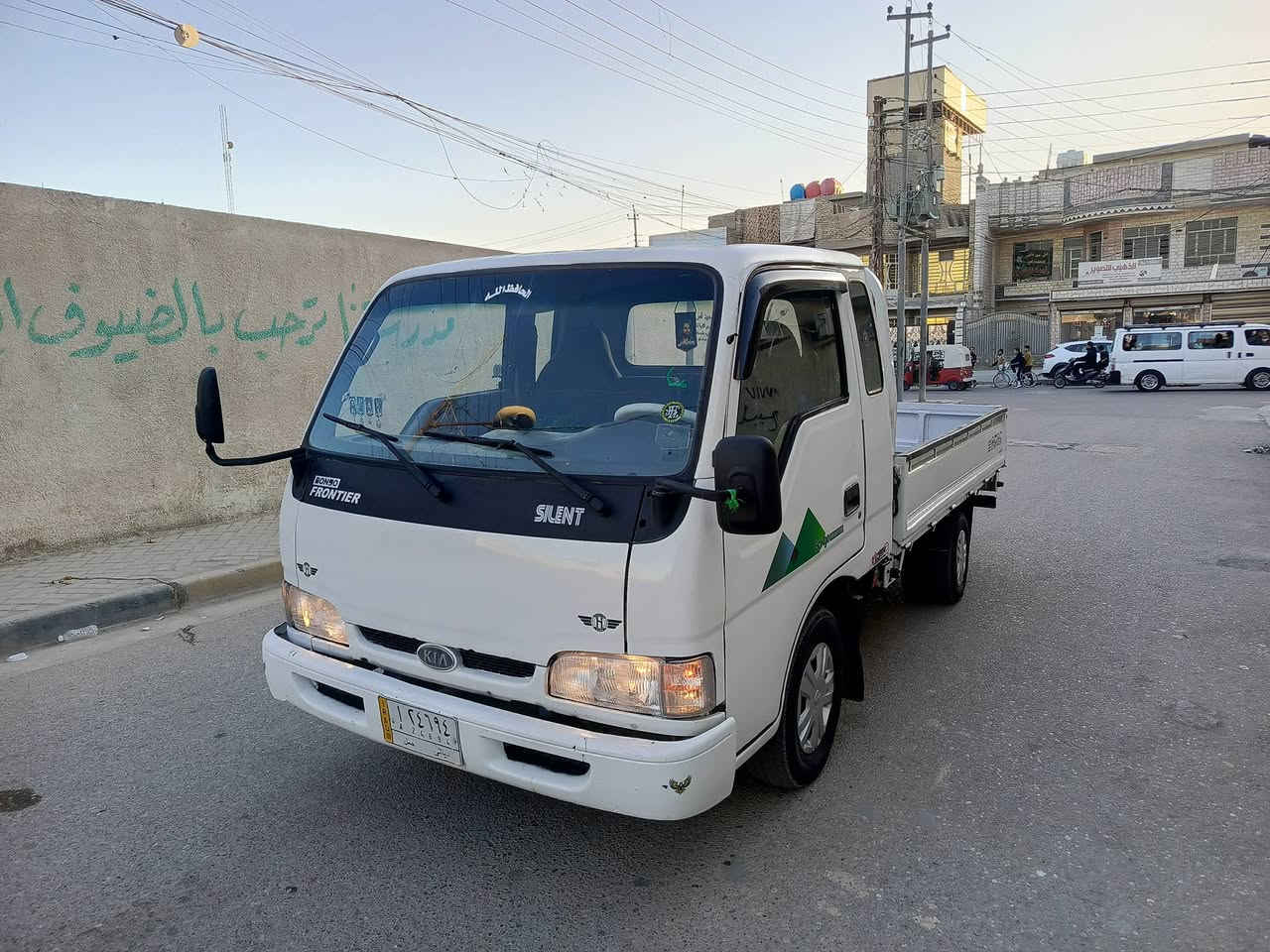 سلام عليكم...كيه البيع.....فنتيره قلاب ....مديل 2000....رقم ديالى .
....عضم عاج .......صبق حزام الجماليه فقط....... مكينه وكير واكسن وشاصي خير من الله........تخم تاير جديد...... كهربائيات شغاله.......تحويل مباشر......دواخل حلوه......صدر امامي وخلفي جديد.....مشط جديد .....بدي طويل 7حلقات......سياره مال جناي.....السعر 58وبيهه مجال الطيبين..... الاستفسار علا رقم الهاتف ‏‪***********‬‏ المكان بغداد
