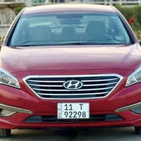 سوناته موديل 2017   لون ماروني   وارد امريكي   سيارة مكفوله من اي صبغ ...