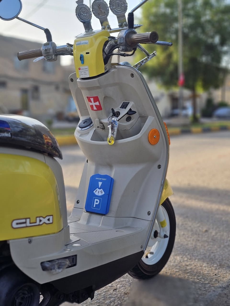 السلام عليكم اخوان
دراجه ماكس بوليس موديل 2008  دراجه نضيفه وجديده وشرط ع الفحص دراجه شلعه ومعدل كهربائيات كله شغاله دبلات تايرات كله شغال وجديد دراجه كابريته مو نوزل  مكينه انضف من الوكاله  
عنواني: حله حي الاسكان مقابل الاستشاريه قرب مركز الشباب 
سعر خاص ٠
رقمي: ***********
أي شي تحتاجون اني بالخدمه 
🦅❤️‍🩹
