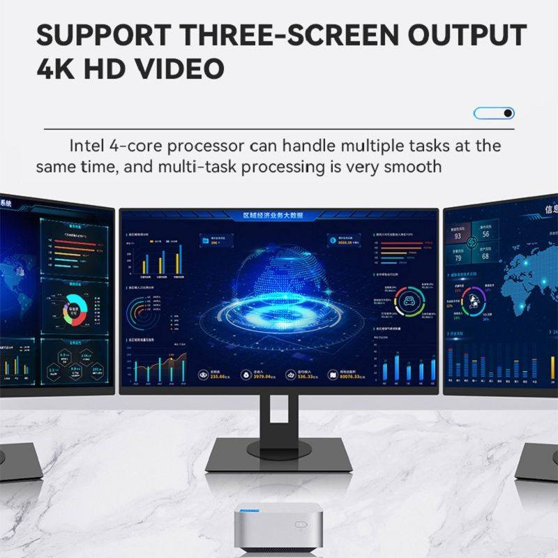 مینی بی سی
Cpu: Intel 12th Gen N100 (4C/4T, 6M Cache, 3.4GHz), 
Ram:16GB LPDDR5
Hard: 512GB M.2 SSD,
Windows 11, Mini Desktop Computer 4K Dual Display/USB3.2/WiFi6/BT5.2/1000M LAN 

 price:150$


**إذا كنت صاحب هذا الإعلان وتريد حذفه لأي سبب، رجاءا أرسل رسالة إلى الدعم الفني**