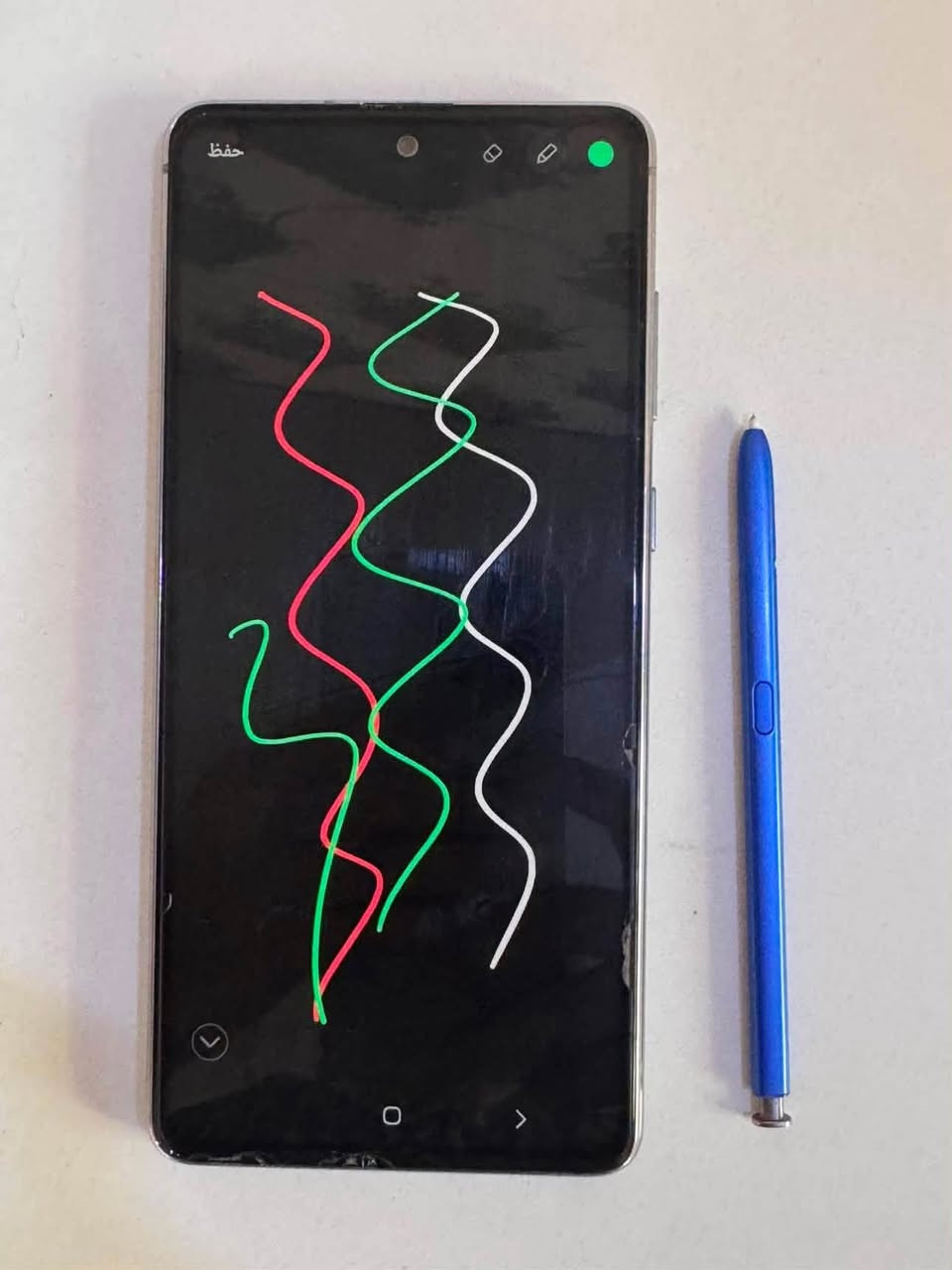 السلام عليكم
جهاز samsung note 10 lait 
مساحة التخزين 128 العشوائيه 8 ج.ب 
جهاز نظيف سعره 250 الف بي مجال بسيط 
مكاني بغداد للتواصل ***********
