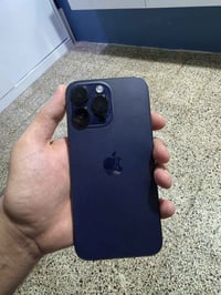 ايفون 14 pro max   ذاكرة 256   نظيف جدا مابي ولا شخط   نموذج m غير مفت...