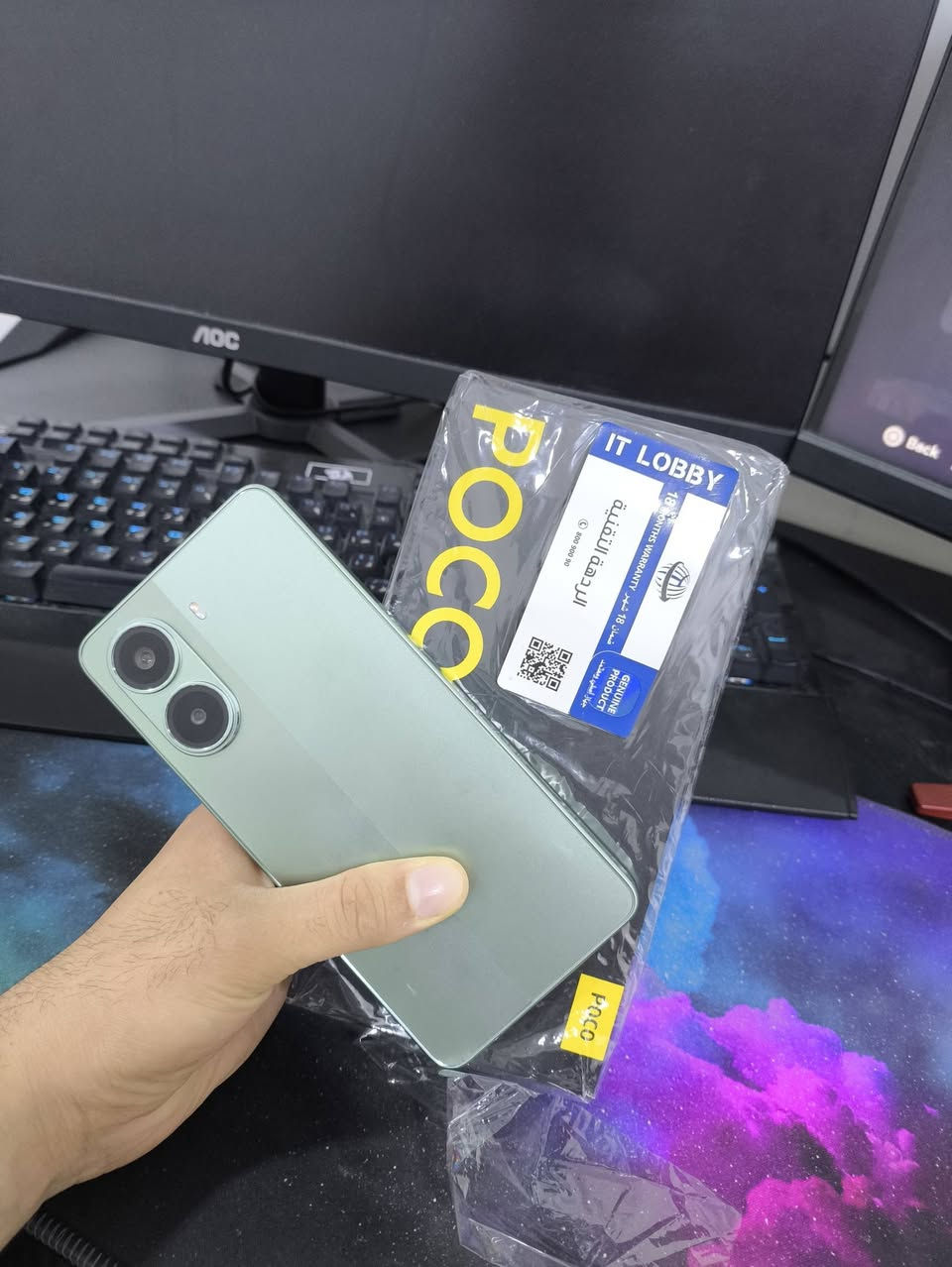 تلفون poco x7 pro كامل ملحقات ذاكره 512شخط مابي
السعر 360


**إذا كنت صاحب هذا الإعلان وتريد حذفه لأي سبب، رجاءا أرسل رسالة إلى الدعم الفني**
