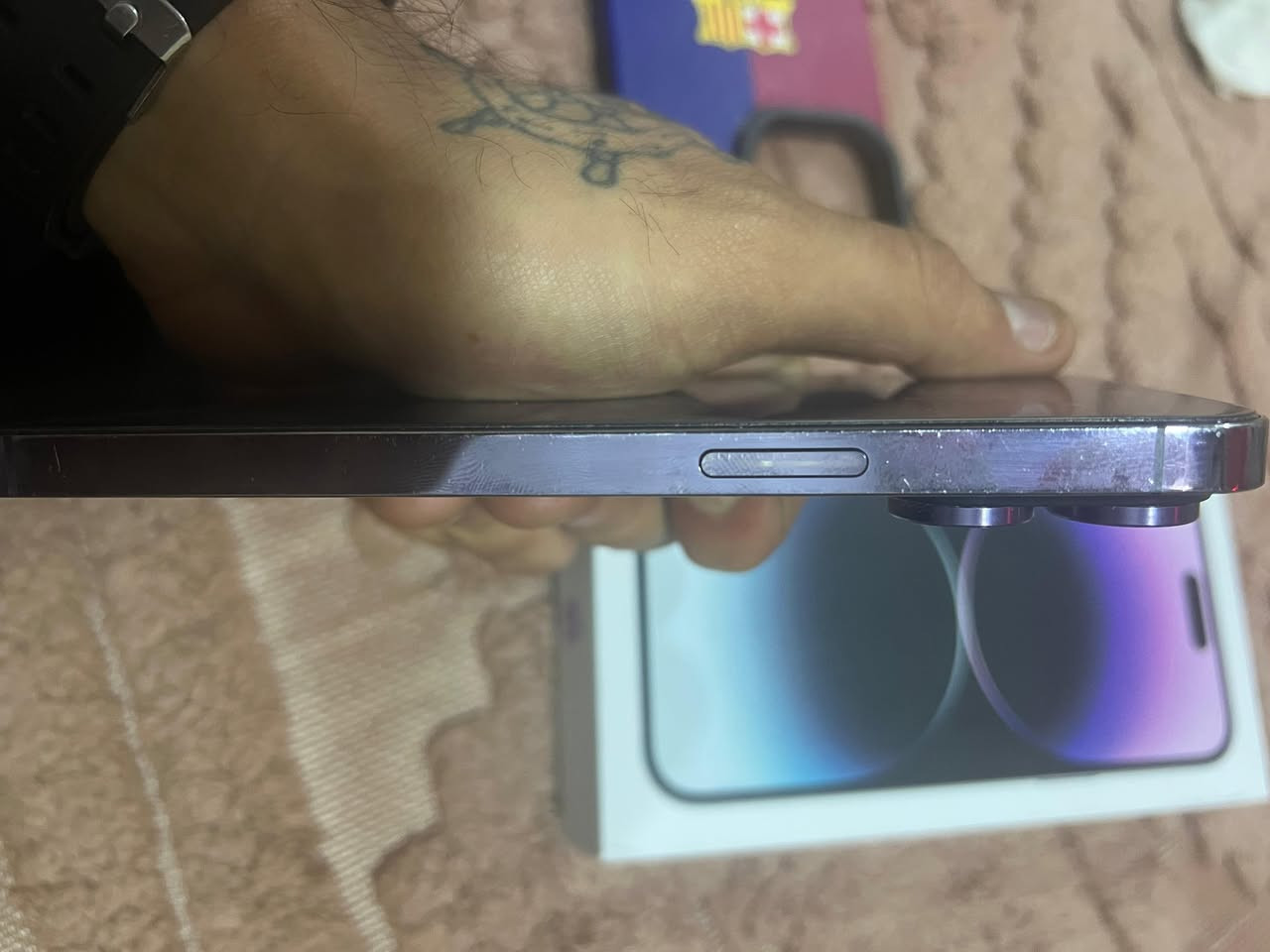 السلام عليكم 14 برو ماكس جهاز نضيف بس هاذا الكسر البل ضهر وما مئثر عليه الجهاز شرق اوسط ZA دبل شريحه بطاريه 85 شحنه يخبل جهاز كله شغال افحص وين ما تريد سسب البيع محتاج الله شاهد ومستعجل على بيعته مكاني حيانيه شارع السيد بدور الشرطه الجهاز رايده 825 وبي مجال للشراي متواجد خاص


**إذا كنت صاحب هذا الإعلان وتريد حذفه لأي سبب، رجاءا أرسل رسالة إلى الدعم الفني**