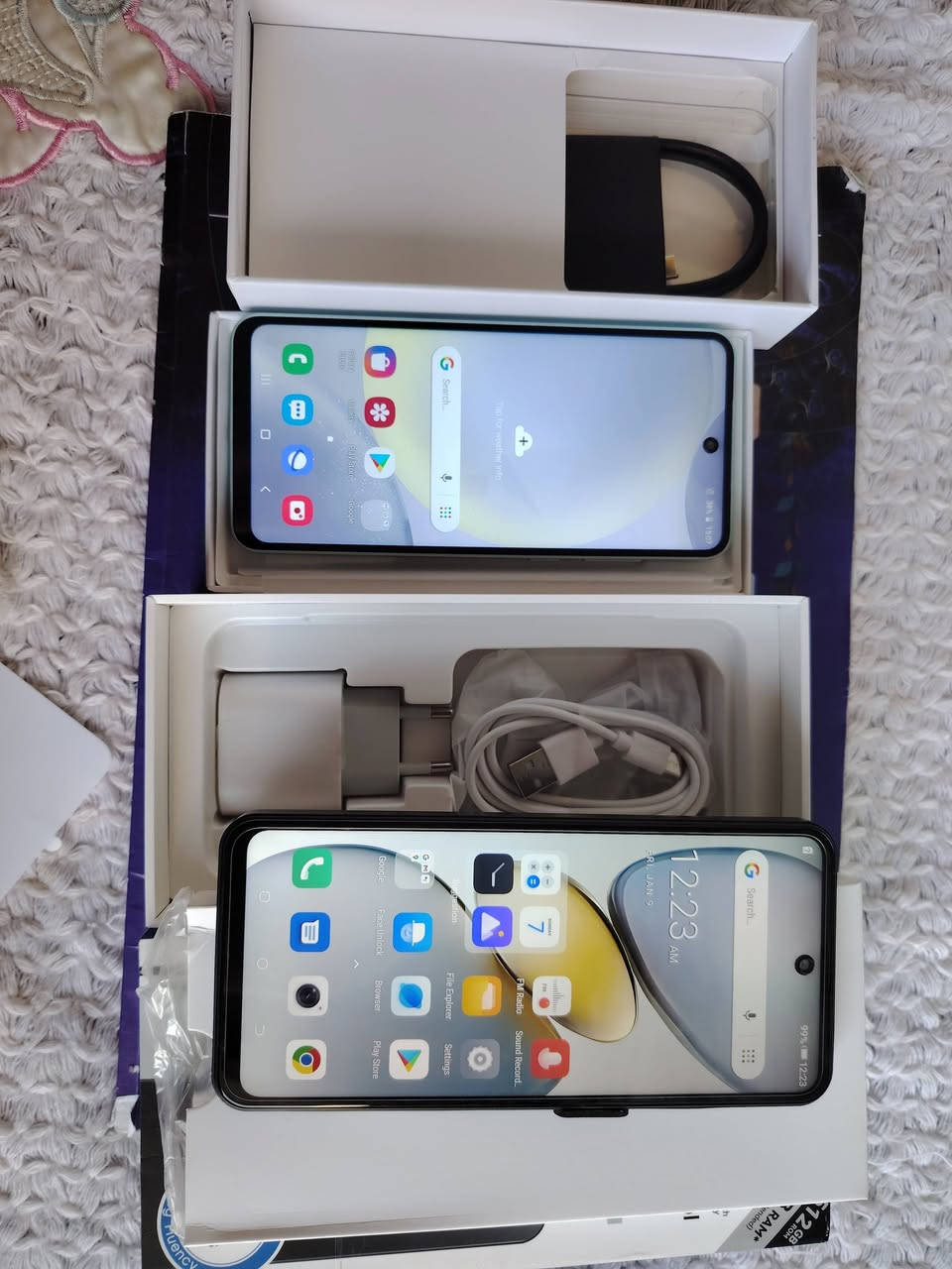 السلام عليكم عيوني جهازين جديد غير مستخدم أبد
سعرهن اثنينهن ب170 الف
مكاني بغداد تقاطع نهروان 9 نيسان المشروع
رقمي *********** يوجد واتساب
