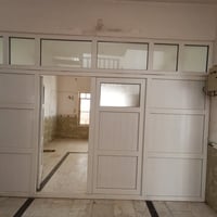 قاطع pvc تركي مثل ماموضح بالصور باب وسط طلاگتين ارتفاع 255 عرض 370  قي...