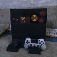 ​🎮 بلايستيشن 4 (Fat/Original)  🎮 بلايستيشن 4 (Fat/Original) مع قاعدة ت...