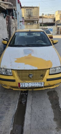 سمند موديل ١٠ للبيع بسعر ٢٧ محرك فرنسي العنوان بغداد العبيدي فلكه حي ا...