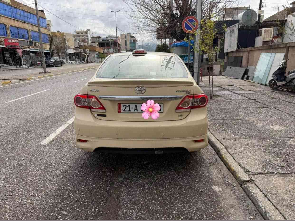 كرولا ٢٠١٣ 
بيلاد سپورت
بيلاد سپي 
ره قه مو سه نه وي تا ٢٠٣٠ تازه يه 
به ناوي خومانه وه يه له سفريه وه لاي خومانه 
بيلاد ناو فورميگا 
مه كينه ي نه كراوه ته وه 
ته نها پيشي قريچيكي هه يه ناوي نه گرتوه 

0770 767 5252 السليمانية, العراق
