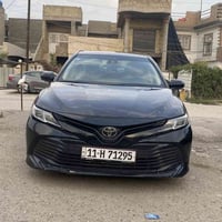 كامري 2018 وارد امريكي مواصفات LE رقم  بغداد  تحويل مباشر  صور حادث وس...