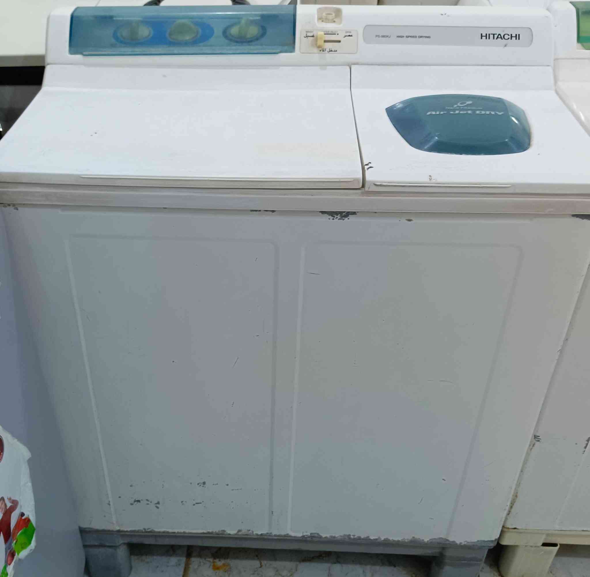 يالله اللهم صلي على محمد وآل محمد
_غساله فول اوتماتيك ١٩كيلو استعمال قليل جديدة 
_غسالات هيتاشي ياباني وبقيه الشركات 
_غسالات اطفال توشيبا بلكارتون 
 وصورة تشهد كدامكم هيه تحجي نضافه 

 _للاستفسار /مراسله خاص او اتصال على الرقم
الرقم/***********
