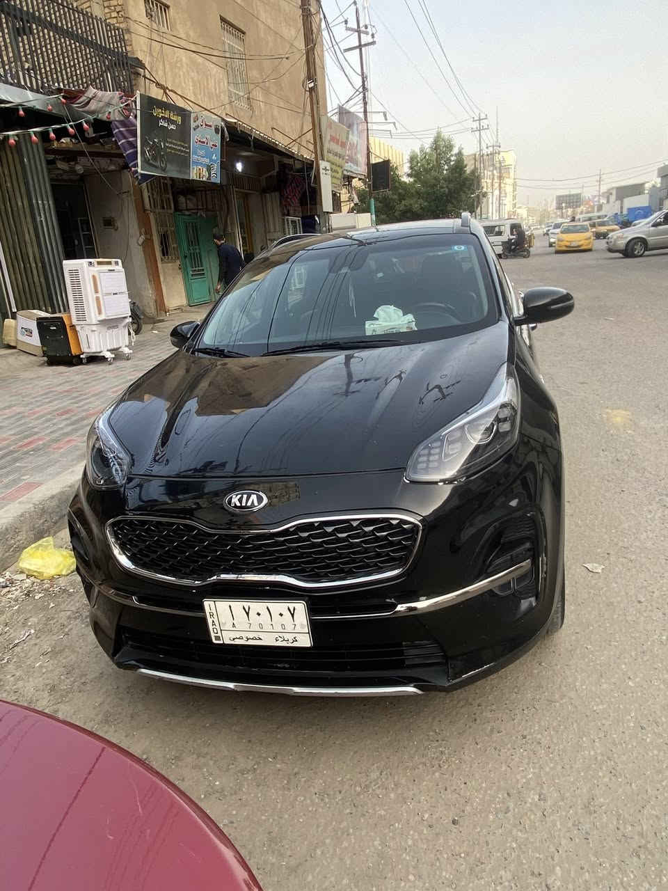 سبورتج موديل 2021
فول مواصفات الون اسود 
الرقم مميز كربلاء 
ماشية 29الف 
تجي بنيروما تحكم ستيرن رادارات الكشتات جلد وكهرباء فورويل
السيارة EX
حادثها بس بنيد قطعة وحدة لأشواصي ولا لغود 
العنوان:كربلاء الجمعية 
السعر:165
الرقم:‭0782 145 8399‬
الرقم الثاني:***********
