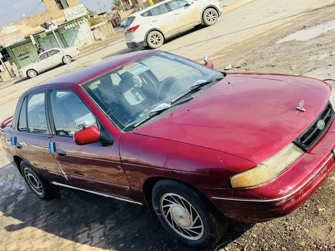 ‏سلام عليكم￼ كيا سيفة كير عادي موديل 1994 رقم بغداد دولي تحويل فقط كير محرك شرط صدر تايرات جديد مصبوغة عام جمالية شرط ال سعر 37$ وبية مجال شي قليل 
***********
 ***********
