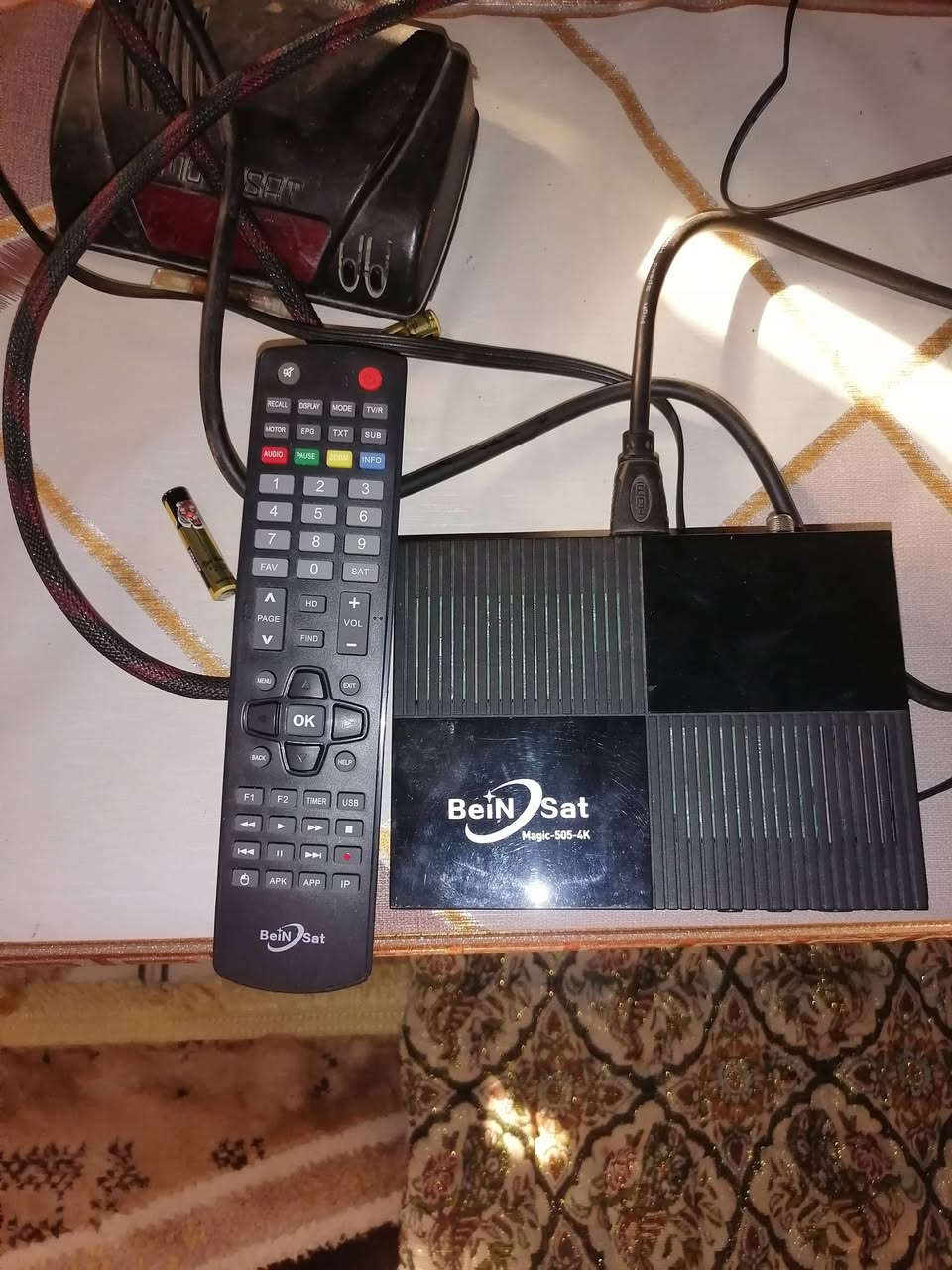 اسلام عليكم للبيع ستلايت بين سات ماجيك نظام اندرويد وياه كارتون وريمون عدد 2


**إذا كنت صاحب هذا الإعلان وتريد حذفه لأي سبب، رجاءا أرسل رسالة إلى الدعم الفني**