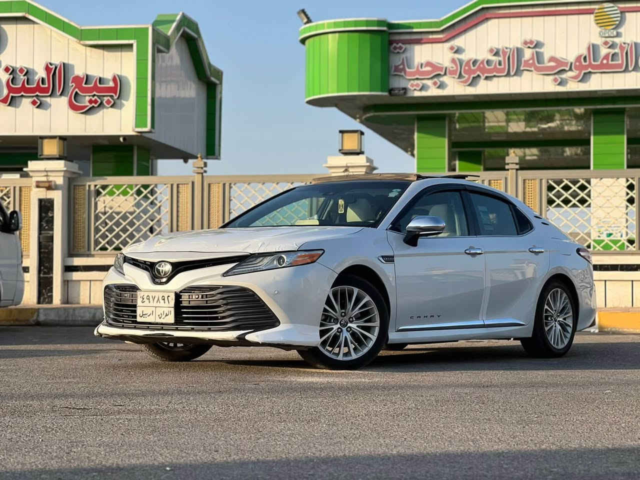 TOYOTA CAMRY 2018 XLI 1/1
استيراد خاص 

رقم اربيل شرط التحويل والغرامة

بوضع الشركة حتى الكتلوكات موجودة دواسات الشركة

كفاله عامة فقط بارد بالصندوق

ماشية 56 مايل فقط 

گير محرك كفاله

تخم تاير جديد

باتري جديد 

صدر امامي خلفي نظيف 

لون ابيض لؤلؤي 

دخول ذكي عند الاقتراب 

بصمه تشغيل وبصمه دخول

سقف بانروما 

شاشه داتشو 

كامرات محيطية  360 درجة

كامرة امامية 

اشارة اقتراب بالمري الجانبية 

حساسات امامية خلفية 

مانع تصادم 

توقف ذاتي امامي خلفي 

رادار تحديد مسار 

كروز مثبت سرعه 

عداد سرعه ديجيتال 

كشانة امامية تدفئة 

تحكم كهرباء 

شحن وايرلس

منافذ شحن امامي خلفي 

سستم سماعات GBL 

اوتو هولد

4 جام اوتو 

شاشة تحكم تبريد والتدفئة

صندوق بصمه

هاند بريك بصمه

3 انظمة قايده 

تبريد تدفئة قطعتين 

انارة محيطية 

بك لايت LED

لايت زينون ذكي 

ويل كروم 

مكانها الانبار- الفلوجة

للاستفسار خاص او على الرقم 

***********

