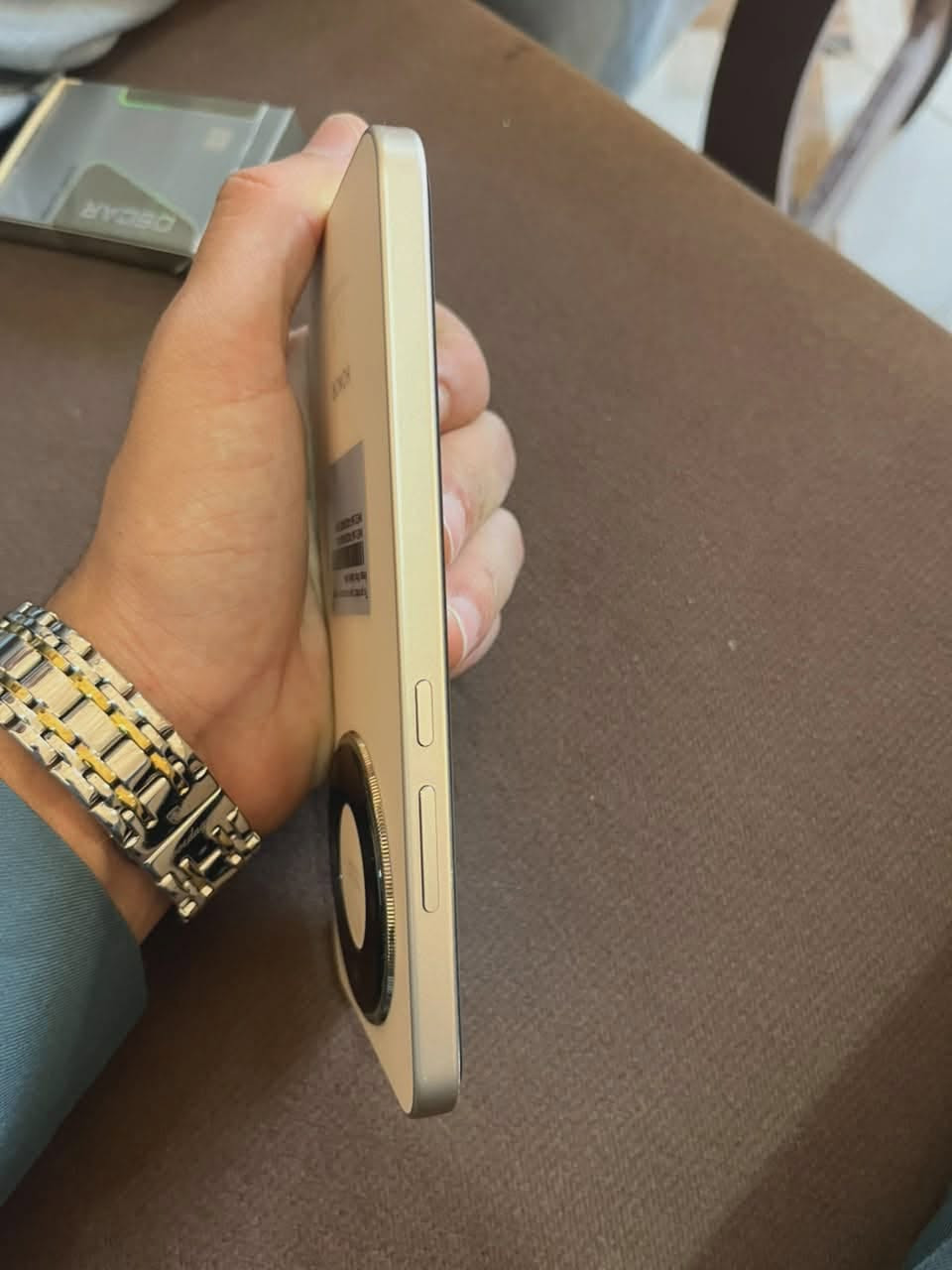 هونر x9d
جهاز جديد حيل صار سبوع من فتحتو من الكرتون  معه كامل ملحقات رام 12+12 الذاكره256 شحن سريع 66 واط شحنه وحده تكفيك يوم كامل بطاريتو 8200

👇👇

***********
