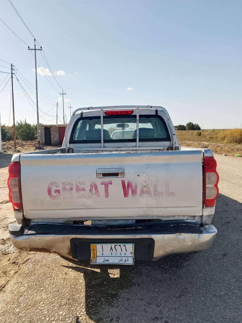 السلام عليكم.. من رخصت صاحب الگروب المحترم.. كريت ويل موديل13للبيع. گير محرك اكسن تبريد ثلج حداديه نظيفه رقم ذي قار مكان السيارة ناصريه قضاء البطحاء السعر 58 وبيها مجال بسيط السيارة احلى من الصورة متواجد واتساب للاستفسار ***********
