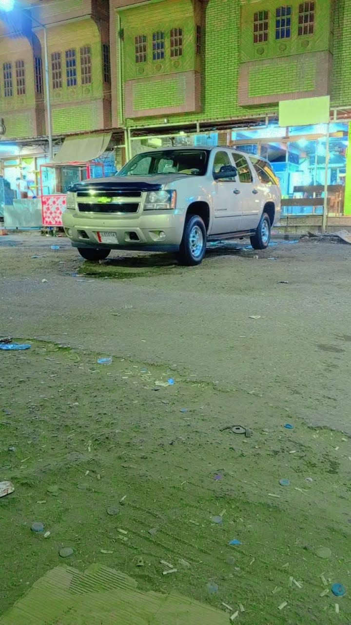 يوكن موديل 2007 رقم كركوك أجره خطها كربلاء بصره سياره كفاله عده جاملغ المامي أثر  شخوط صبغ فقط تفاصيل اكثر تصل وتدلل *********** السعر 160وبيها مجال
