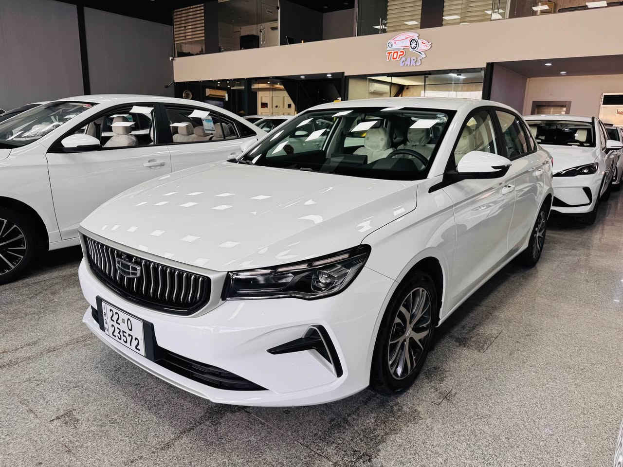 ا2026 Geely Emgrang
سفر.کم تەنها رەقەم.کراوە.٦٠٠کم رۆشتووە
ضمان 5 ساڵ.بەسمە.شاشەکامێرا.
حساس ويل کەپ ته بريد لەمس.
ئاوینەئیشارەت بلوتوس. تحديد سورعه.
شغال. ته بريد مه رکەزی.لايت وبه كلايت ليد. 
مۆبایل.*********** أربيل, العراق
