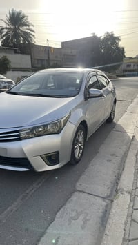 كورلا 2014 خليجي السيارة  بيهاا صبغ جاملغ وبنيد  ورش بيبان ثنين  مكينة...