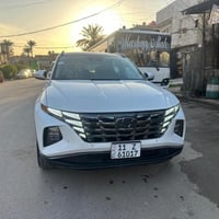 هونداي توسان 2023 هايبرد وارد امريكي  اللون: أبيض العداد: 23,000 mi نو...