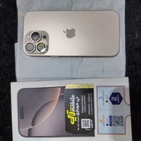 ايفون ١٦ برو ماكس • ضمان لشهر ٨ • بطارية ٩٧%