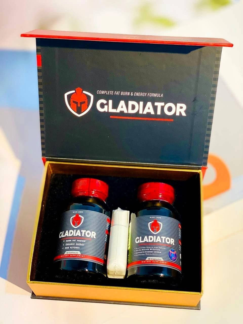 ✨كورس كلادياتور الامريكي الاصلي  معجزة التنحيف 🔥🔥" (Gladiator Complete Fat Burn & Energy Formula) كورس متكامل للتنحيف والرشاقة يعتمد على آلية عمل ثلاثية الأبعاد لحرق الدهون العنيدة وتنحيف الجسم بشكل طبي وسليم .سر نجاح هذا الكورس هو القوة الثلاثية (3 في 1) لتنظيف الجسم وحرق الدهون بدون تعب يسرّع الأيض ويستهدف الدهون المتراكمة عن طريق نظام (الكيتو/BHB).ويمد الجسم بطاقة والنشاط والتركيز، ويقضي على الخمول أثناء نزول الوزن

✅ اهم الفوائد :-
✔️ حرق الدهون وتسريع الأيض: تحتوي الكبسولات المخصصة على تركيبة (Fat Burner) التي تهدف إلى تحفيز عملية التمثيل الغذائي ومساعدة الجسم على حرق السعرات الحرارية بشكل أسرع

✔️ تقليل الشهية: يعمل على كبح الرغبة الشديدة في تناول الطعام وتخفيف الإقبال على السكريات والنشويات.

✔️ زيادة الطاقة والنشاط: يمد الجسم بجرعة من الطاقة لتعويض النقص الناتج عن قلة الأكل ومقاومة الخمول أثناء اليوم.

تحسين الهضم وتقليل الانتفاخات: تشمل المجموعة كبسولات داعمة للمعدة والقولون تساعد على تنظيف الجسم وتقليل احتباس السوائل والغازات.

✔️ بديل صحي للسكر: يأتي مع العبوة محلي "ستيفيا" طبيعي خالٍ من السعرات الحرارية ومناسب للدايت لتقليل استخدام السكر العادي.
#الاصلي المنشأ امريكا 🇺🇸 💯

🚘 يوجد خدمة توصيل لجميع محافظات العراق ٤ 🚘


**إذا كنت صاحب هذا الإعلان وتريد حذفه لأي سبب، رجاءا أرسل رسالة إلى الدعم الفني**