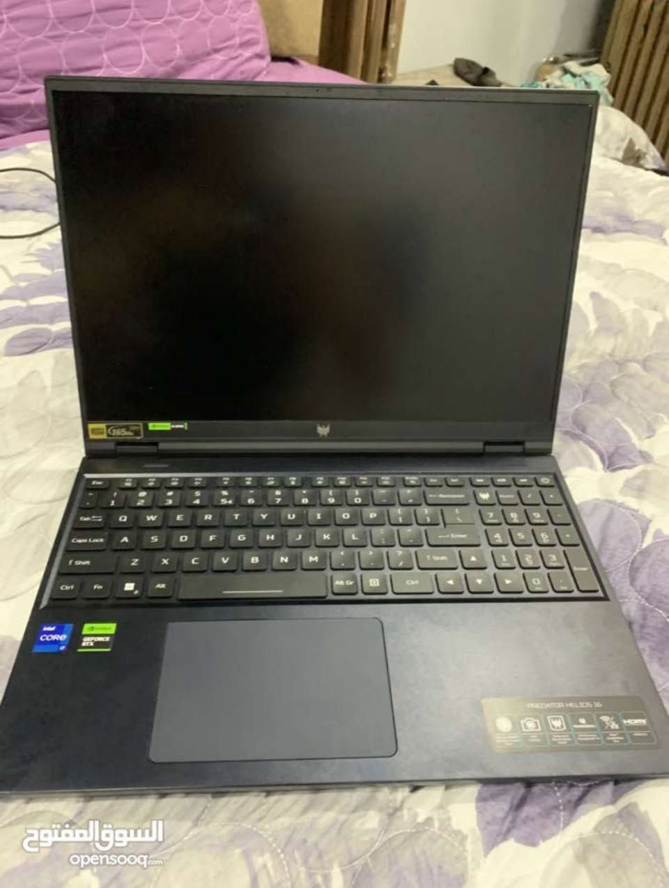 لابتوب البيع نوع ايسر بعدة جديدة ونضيفه
Acer Predator Helios 16 Gaming
13th Gen Intel Core i7-13700HX alleall
NVIDIA GeForce RTX 4060 كرت الشاشة
16" 2560 x 1600 165HZ G-SYNC Display الشاشة
16GB DDR5 oll
1TB Gen 4 SSD ذاكرة التخزين
Killer Wi-Fi 6E
مكاني بغداد الدورة￼

لتصال***********￼

سعر مليون و٣٥٠
