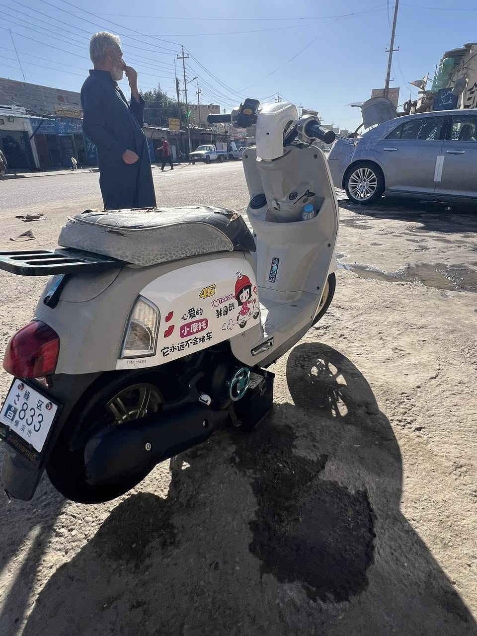 سلام عليكم دراجه بليس لبيع دراجه كفلا من كلشي دراجه مزوده من بره جت هيج تجي وشوف بعينك كفرات ختم واحد مكاني بصره 5ميل رقم ***********وساب سعر مليون50
