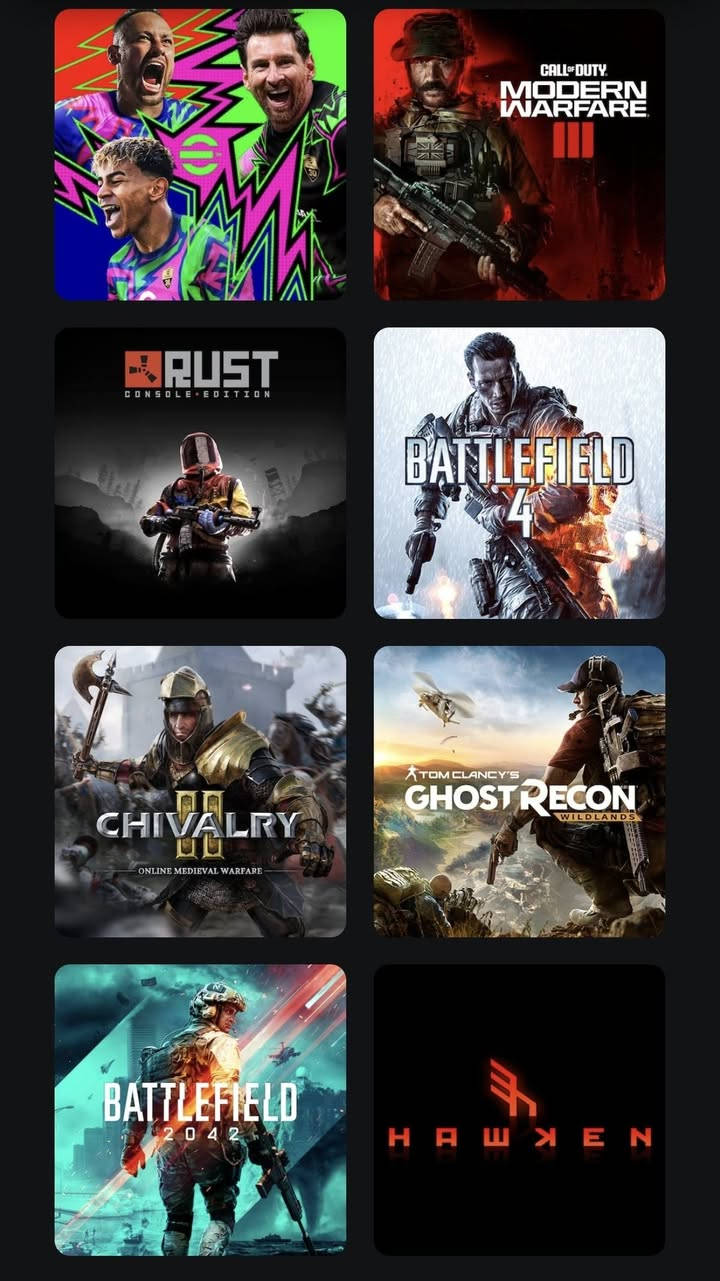 السلام عليكم 
حساب بلي ستيشن حسابب الخاص من ٢٠١٨ 
الحساب للبيع كل الالعاب مشتريهن عدا البيهن علامة بلاص ذني مو شراء 
سلاسل كاملة مثل كول اوف ديوتي بتل فيلد رزدنت ايفل   كل الالعاب بالصور 
سعر الحساب ٧٠ و بي مجال


**إذا كنت صاحب هذا الإعلان وتريد حذفه لأي سبب، رجاءا أرسل رسالة إلى الدعم الفني**