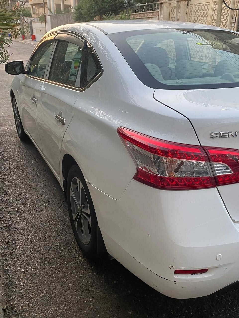 نيسان سنترا موديل 19 وارد خليجي
سياره مكينه كير كفاله بجيس
حداديه بجيس قبل شهر مدبلها 
دواخلها تخبل وجلد 
سيارة كفاله ماعده شبر معجون بالباب الخلفي
سيارة مالت بيت سنويه لل٢٠٢٨
مكان سيارة البصرة حي المهندسين سعرها (١٠٥)وبيها مجال
***********
