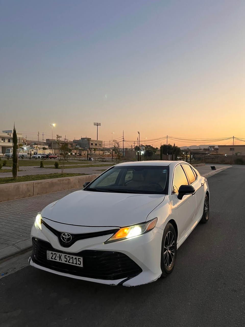 Camry 2019 LE 
خەلیجی مواسەفات LE
چەند پارچەکی بۆیاغە بە عام دەیفرۆشین
سەیارەکی پاک و بێ کێشەیە 
١٣٢ هزار کم ڕۆشتووە
تەلەفۆن بکە بۆ ئەم رەقەمە لە خزمەتین
*********** أربيل, العراق
