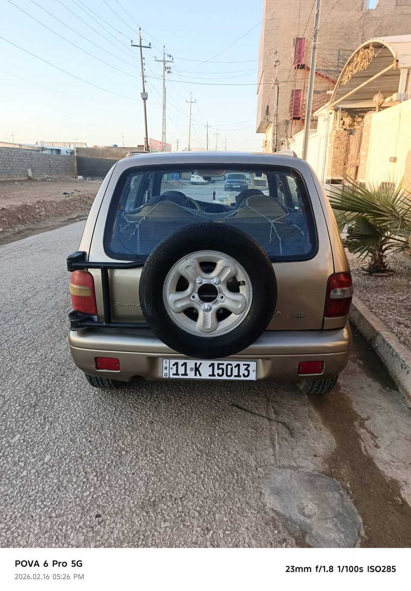 السلام عليكم
من رخصة الادمن المحترم 
كيا سبورتج 2001 رقم بغداد إنكليزي باسمي صبغ عام للجماليه مكينة كير صدر تخم تاير السيارة جاهزة من كافه النواحي السعر 50 و بيها مجال  للاستفسار على هاذ الرقم ***********
